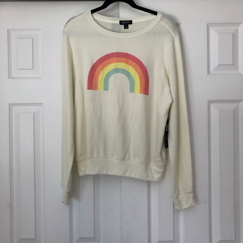 Wildfox Light Hearted BBJ Baggy Beach Jumper